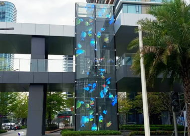 一种重塑城市观光电梯的新技术美学形式