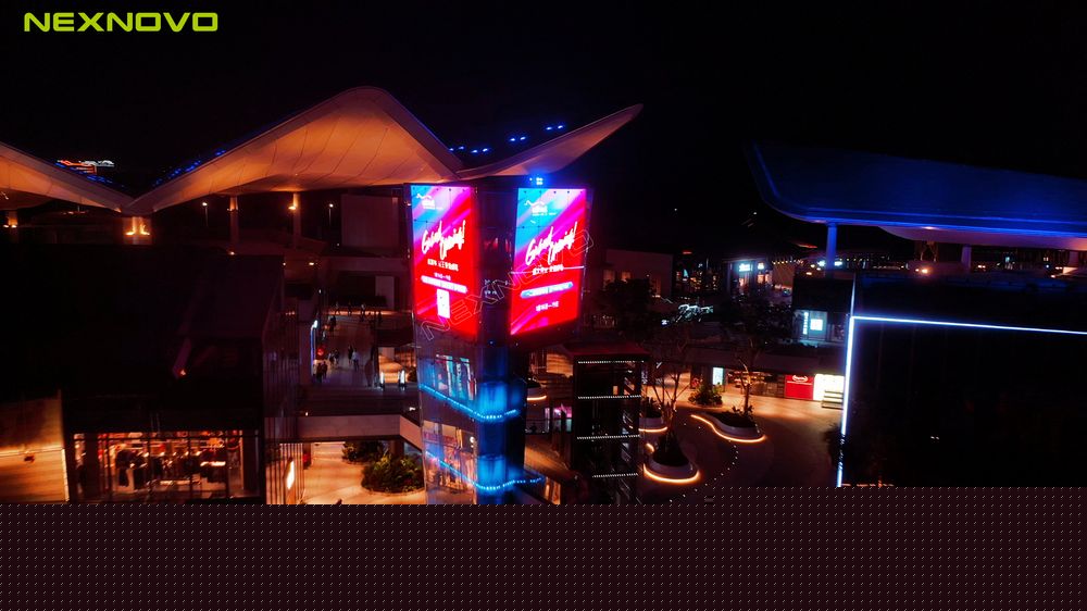 三亚海棠湾河心岛透明LED显示屏项目(图18)